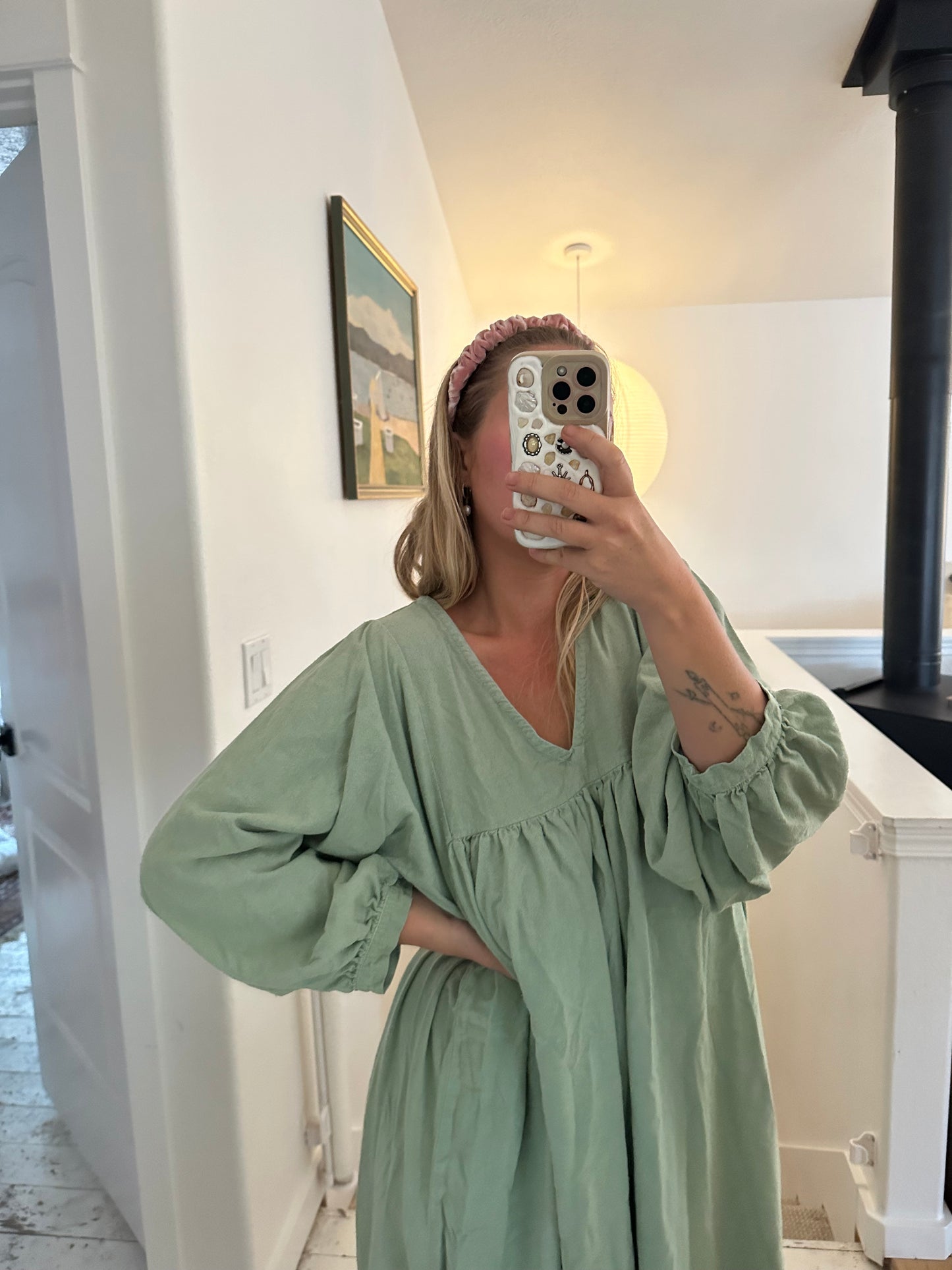 Small Batch of Dyed Raw Silk Dresses