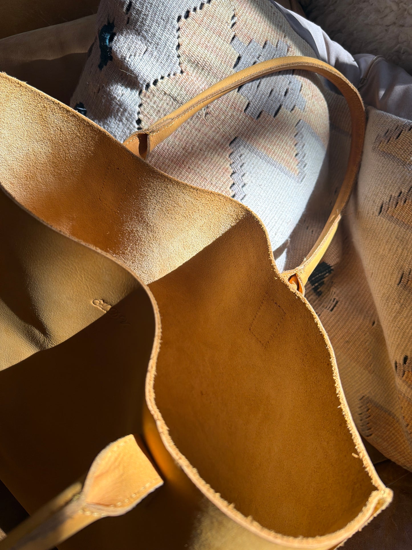 Beautiful Leather Tote Bag