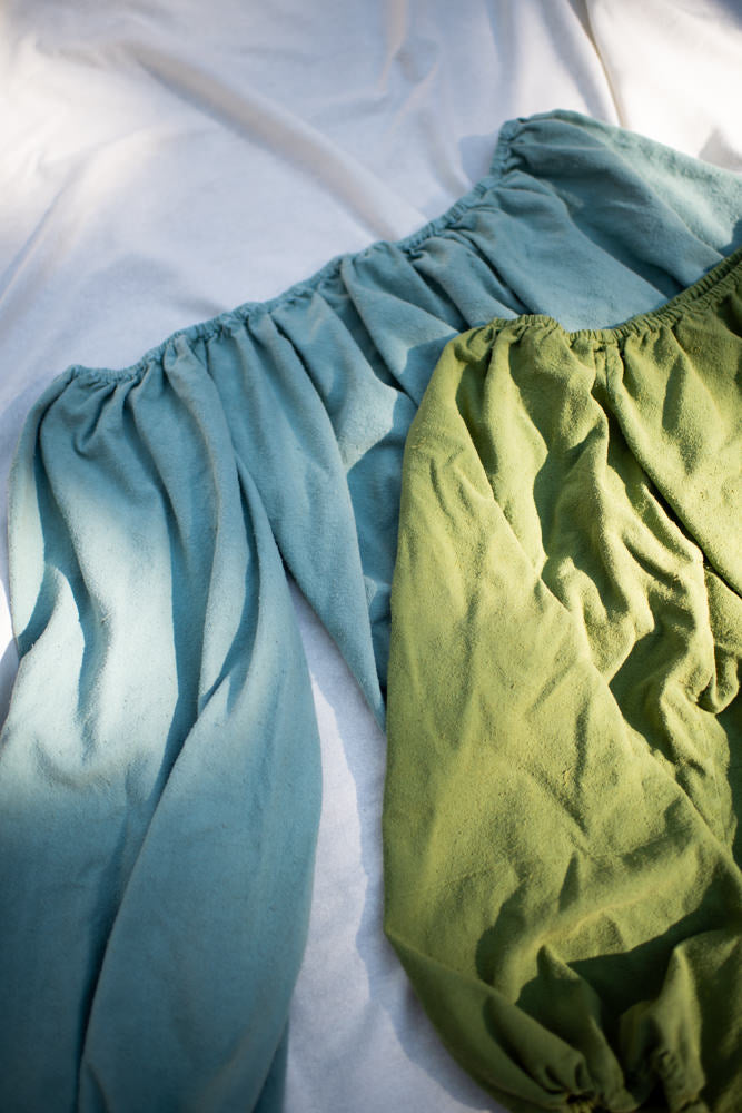 Small Batch of Dyed Raw Silk Dresses
