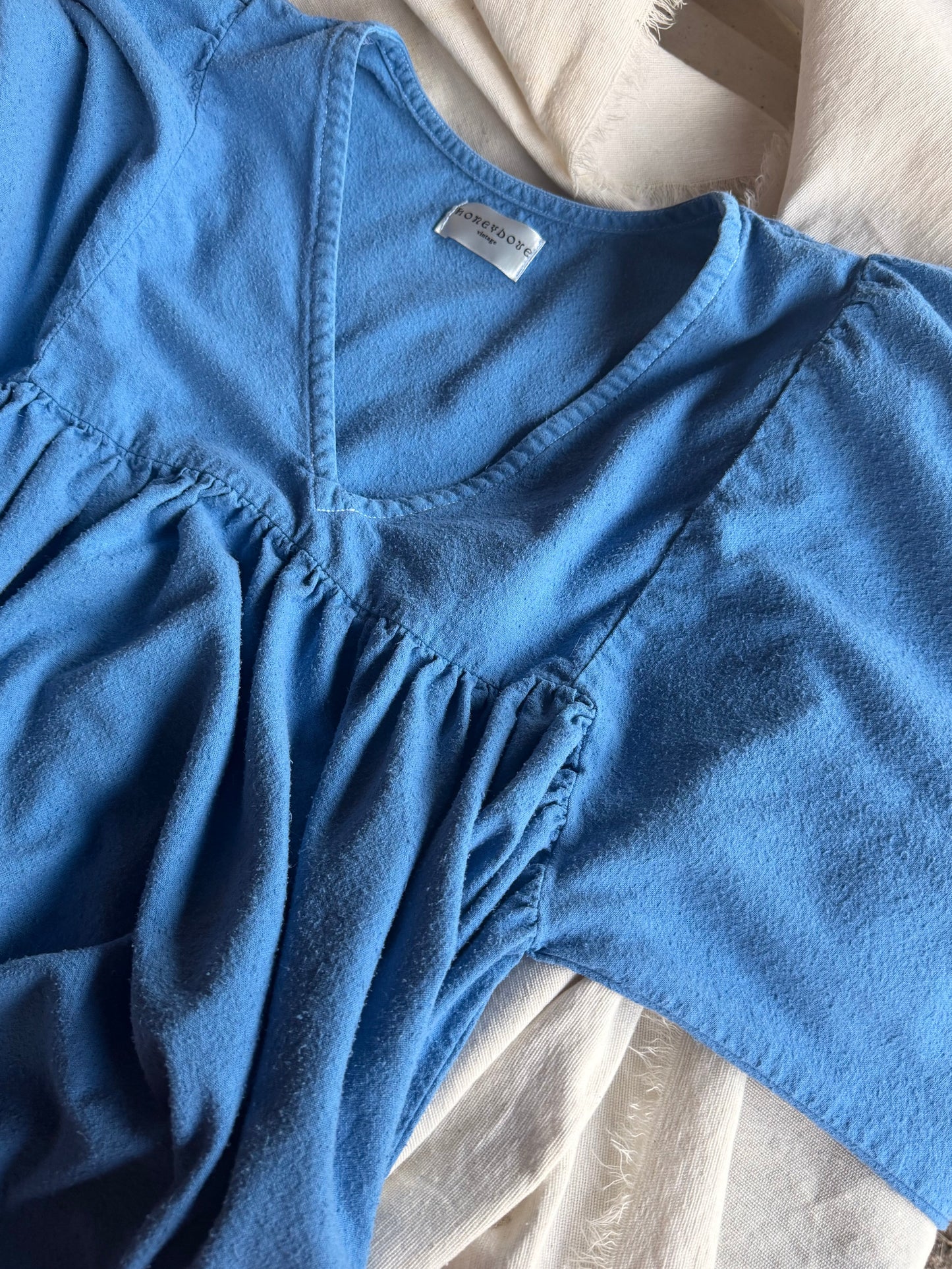 Stunning Cornflower Blue Cozy Dress