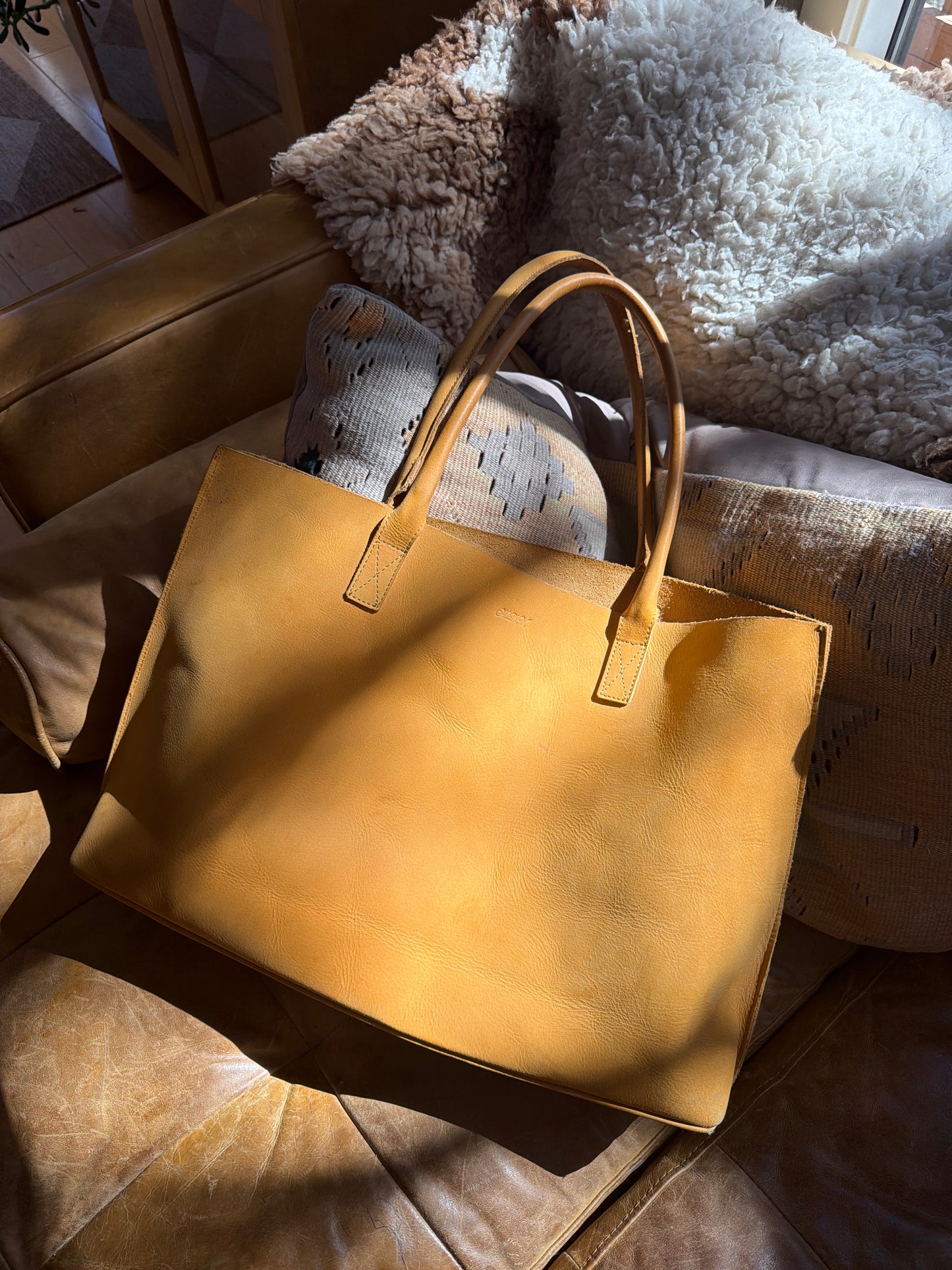 Beautiful Leather Tote Bag