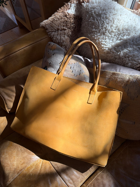 Beautiful Leather Tote Bag