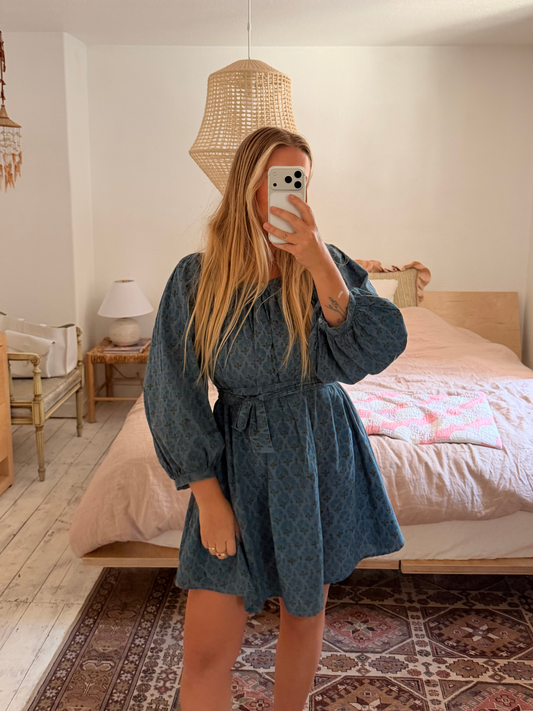 Mini Puff Sleeve Dress