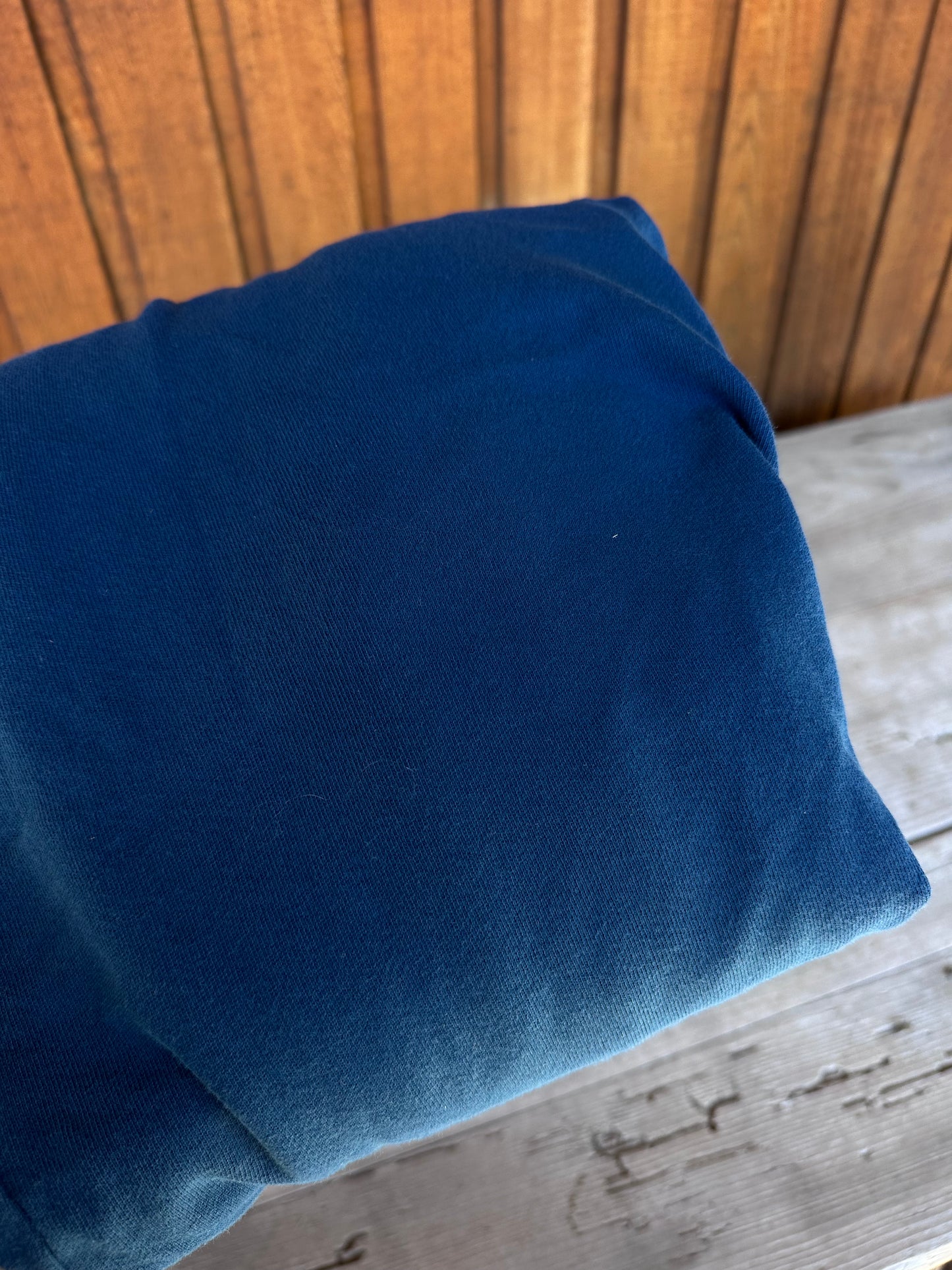 Cozy Wide Leg Sweats (Dark Cobalt Blue)