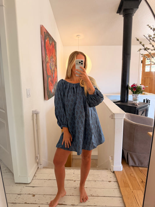 Mini Puff Sleeve Dress