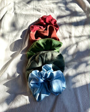 Load image into Gallery viewer, Signature Large Honeydove Charmeuse Silk Scrunchie
