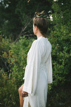 Load image into Gallery viewer, Honeydove Raw Silk House Robe
