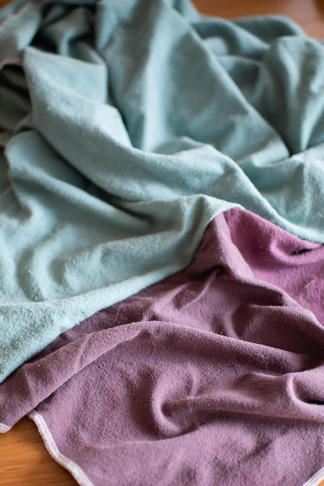 Raw Silk Patchwork Scarf