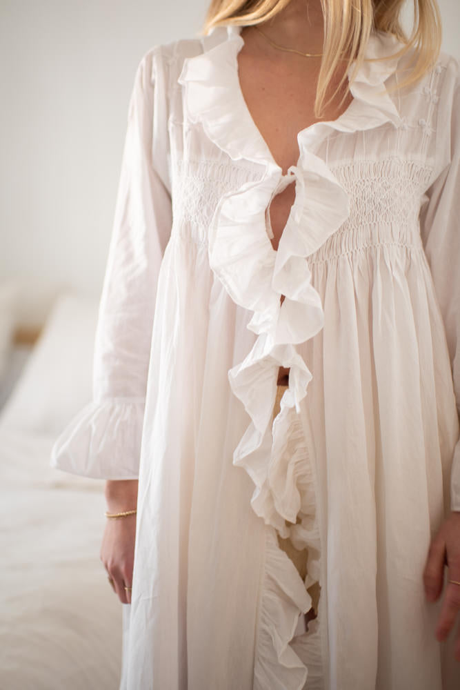 Morning Ruffle Gown