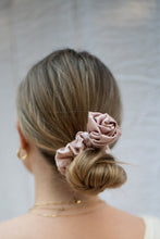 Load image into Gallery viewer, Mulberry Rose Silk Scrunchie
