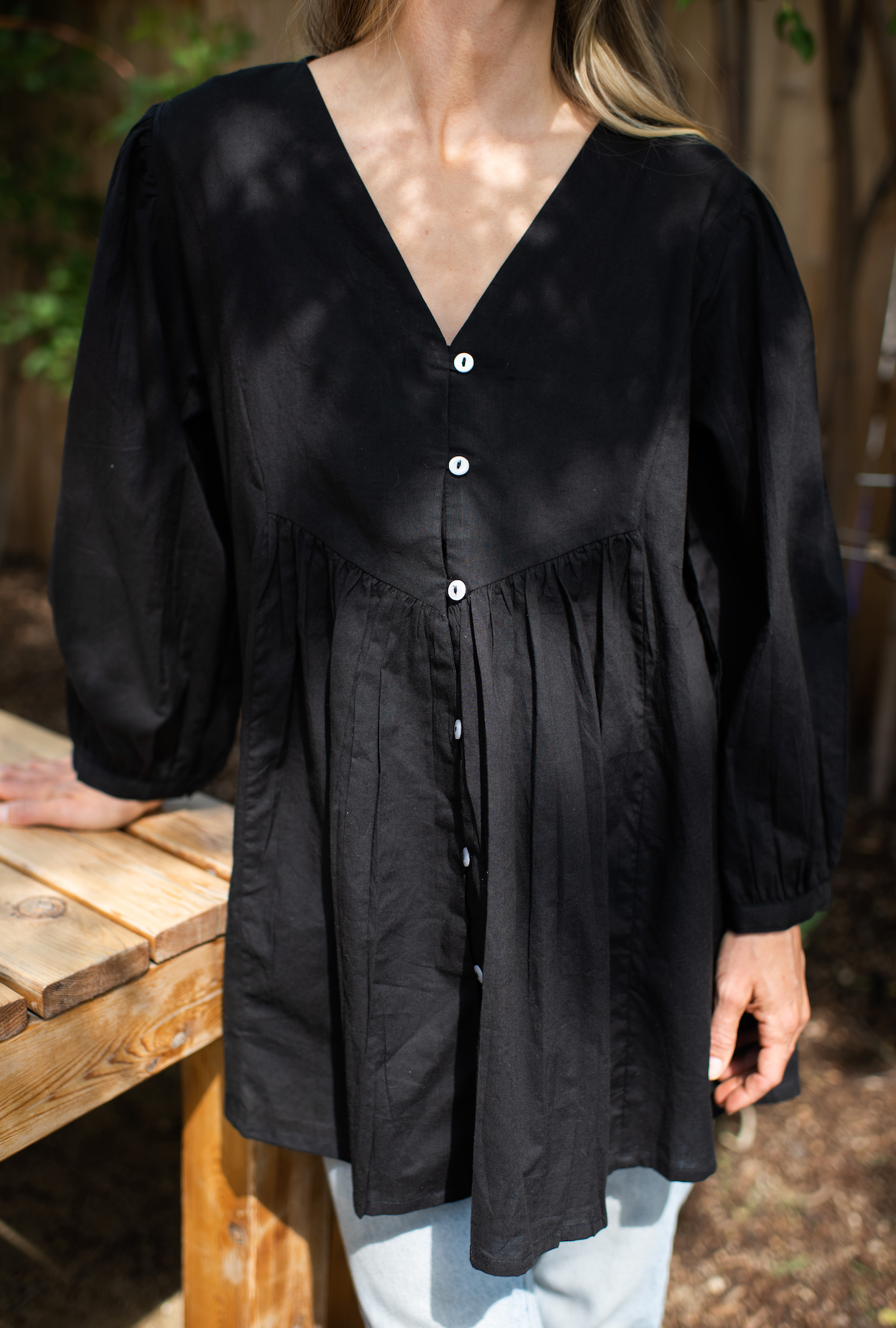 Lightweight Cotton Summer Blouse