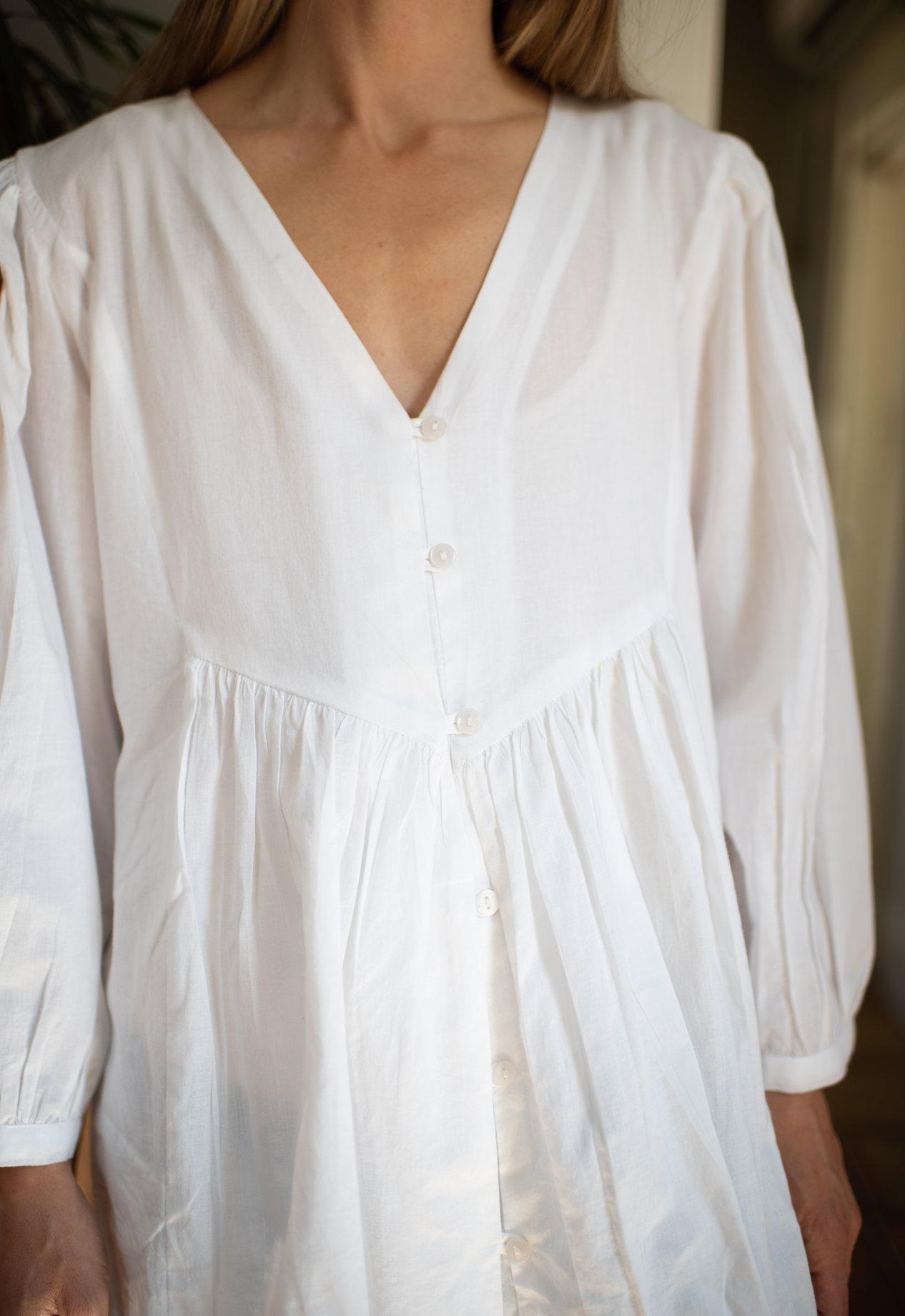 Lightweight Cotton Summer Blouse