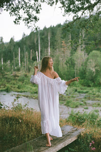Organic Cotton Voile Midsummer Nightgown