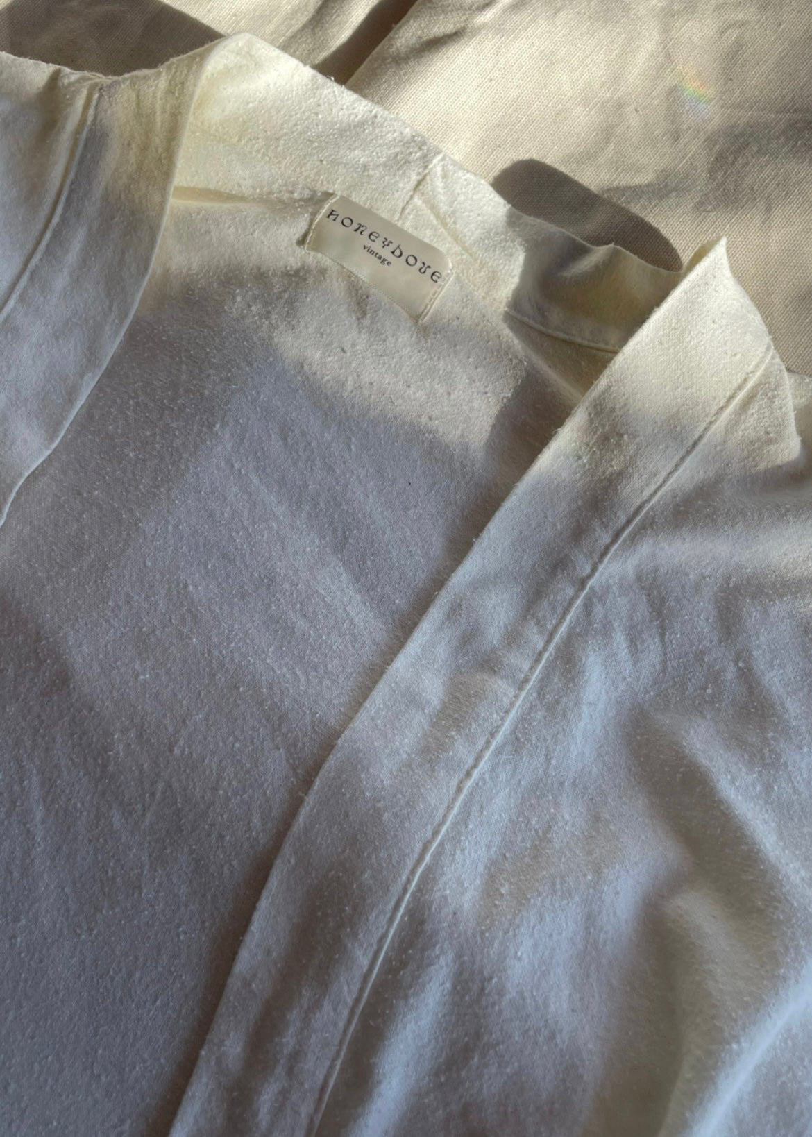 Honeydove Raw Silk House Robe