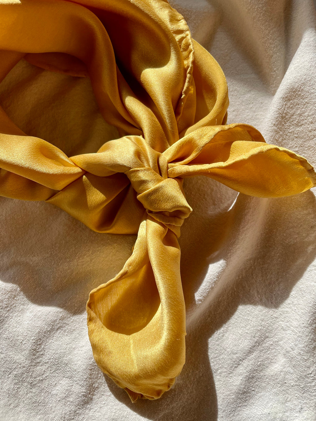 Goldenrod Silk Scarves