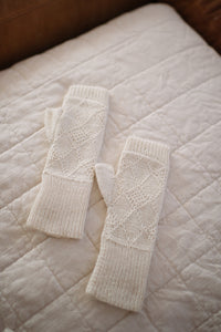 Alpaca Mittens and Fingerless Gloves