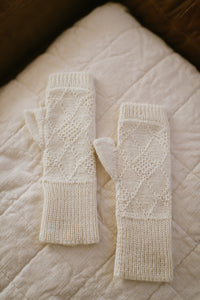 Alpaca Mittens and Fingerless Gloves