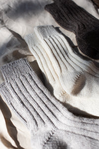 Alpaca Chunky Knit Socks