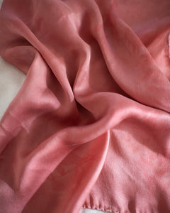 Desert Rose Pink Silk Scarves