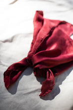 Load image into Gallery viewer, Cherry Madder Root Silk Scarves
