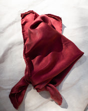 Load image into Gallery viewer, Cherry Madder Root Silk Scarves
