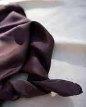 Load image into Gallery viewer, Earth Plum Silk Scarf
